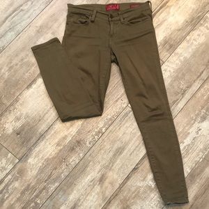 Olive Green Skinny Jean